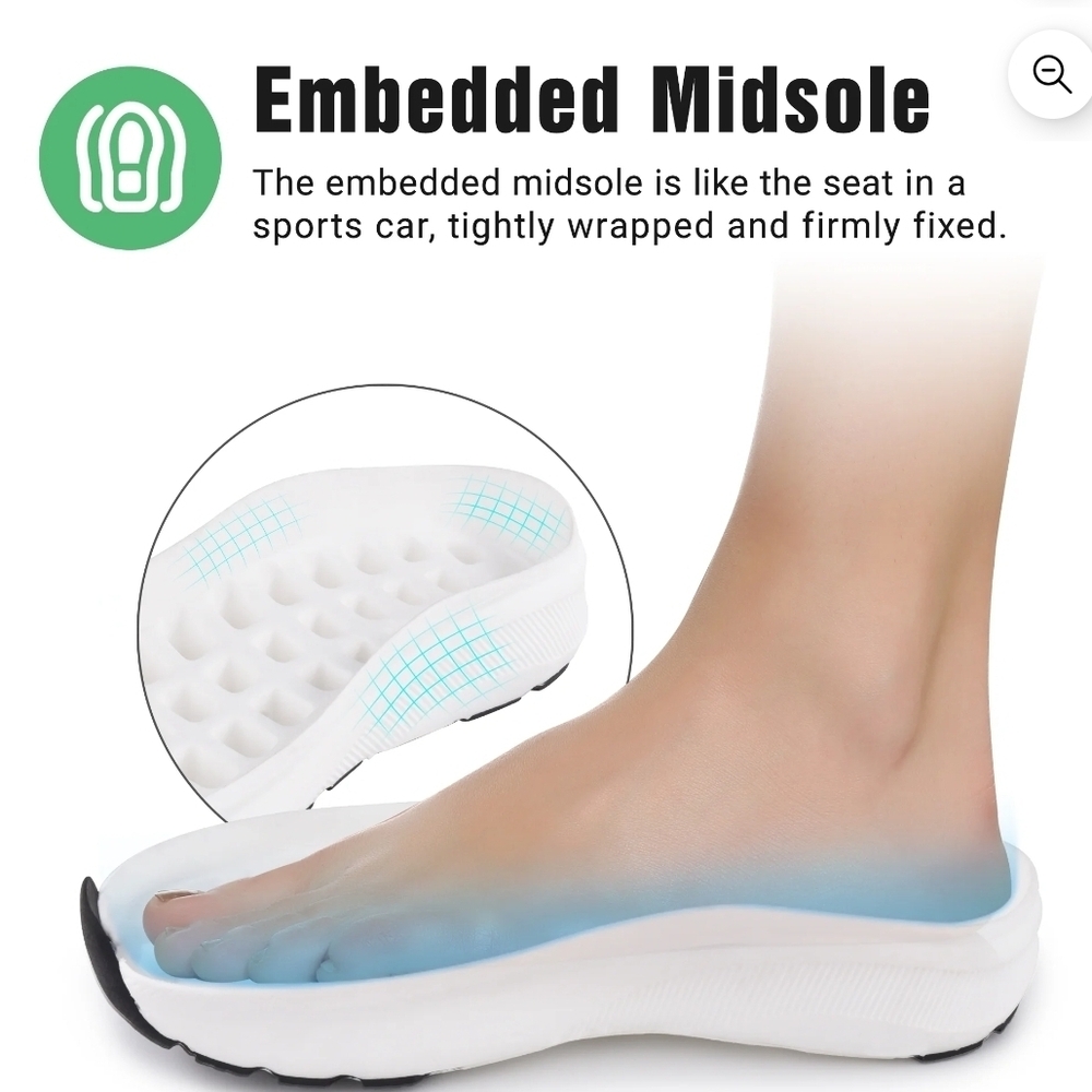 Women Wide-Toe Shoes Arch Support Wide Width Sneakers for Running Athletic M42 - Picture 5 of 16